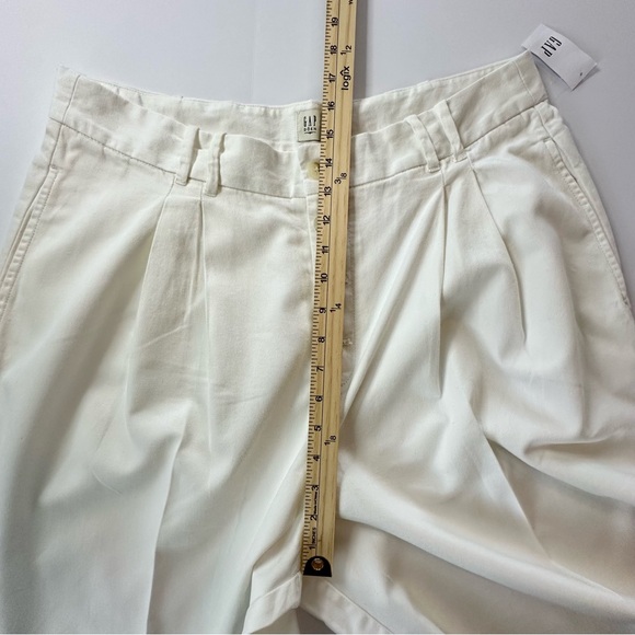 Gap × DÔEN High Rise Pleated Trousers in New Off White | 16 | NWT - Picture 6 of 16
